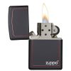 Zippo-218ZB-Border-Black-Matte