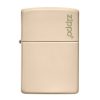 فندک زیپو کد Classic Flat Sand Zippo Logo 49453ZL