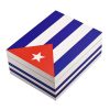 هومیدور چوبی سیکارلان پرچم کوبا Sikarlan Humidor Cuban Flag HAB-7