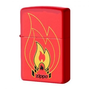 فندک زیپو کد Zippo Flames Red 28774