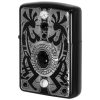 فندک زیپو کاستوم ادیشن کد Zippo Armor Case Kokopeli Onyx