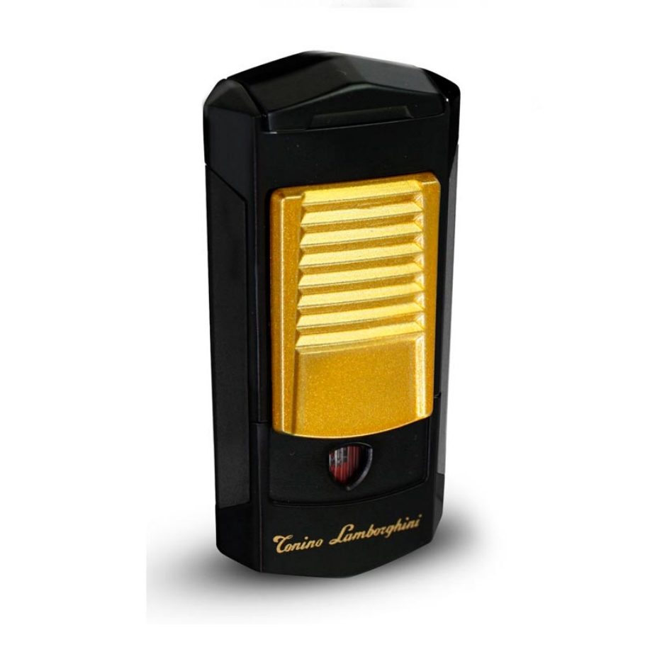 فندک لامبورگینی مشکی و طلایی مدل Lamborghini Lighter TTR009030