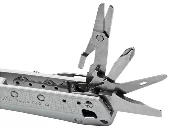 چاقوی چندکاره لدرمن نقره ای مدل Leatherman Free K4x Silver