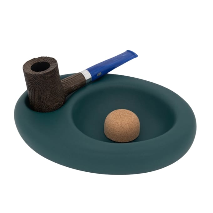 زیرسیگاری پیپ سرامیکی چاکوم سبز مدل Chacom Pipe Ashtray CC608 Green